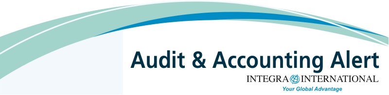 Audit & Accounting Alert Newsletter